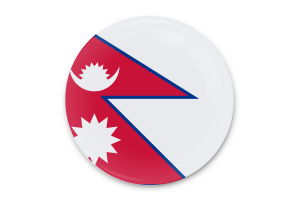 Nepal Flag Vector Art flag