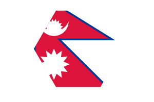 Nepal Flag Vector Free | SVG and PNG flag