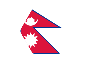 Nepal Flag Vector Illustration flag