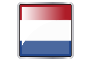 Netherlands Flag Square icon flag