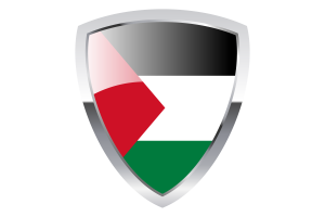 Palestine Shield Flag flag