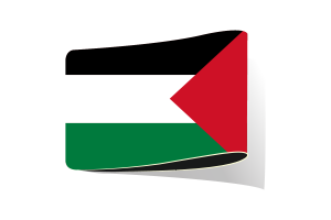 Palestine Flag Illustration Clipart flag