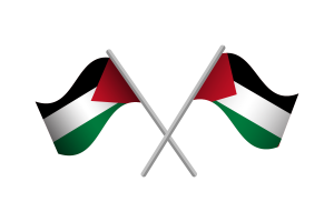 Palestine Flag Emblem Vector Free flag