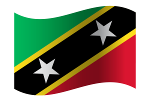 Federation of Saint Christopher and Nevis flag