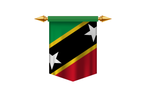 Emblem of the Federation of Saint Christopher and Nevis flag