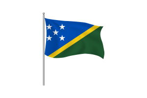 Solomon Islands Flag Clipart flag