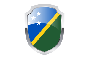 Solomon Islands Shield Logo flag