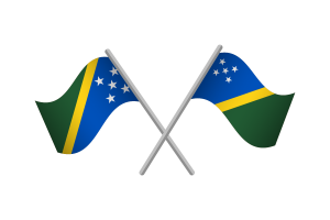 Solomon Islands Flag Emblem Vector Free flag