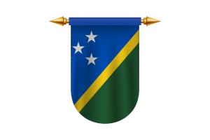 Solomon Islands Flag Emblem Vector Images flag