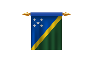 Solomon Islands Emblem flag