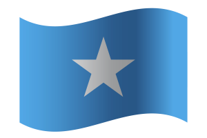 Federal Republic of Somalia flag