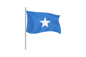 Somalia Flag Clipart flag
