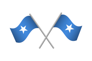 Somalia Flag Emblem Vector Free flag