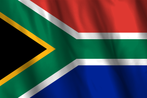 National Flag of South Africa flag