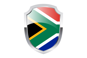 South Africa Shield Logo flag