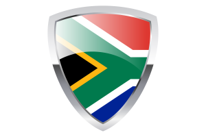 South Africa Shield Flag flag