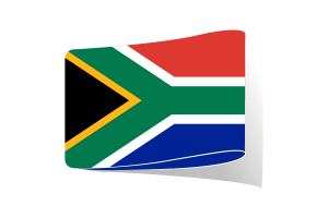 South Africa Flag Illustration Clipart flag