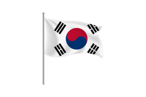 South Korea Flag Clipart flag