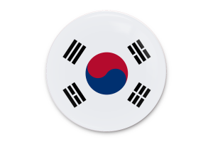 South Korea Flag Vector Art flag