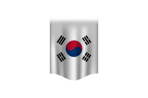 South Korea Flag Banner flag
