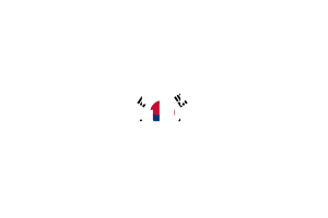 South Korea Text Art flag