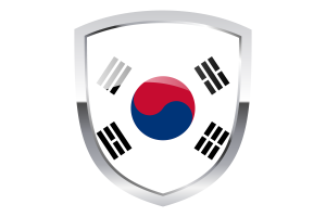 National Flag of South Korea Clipart flag