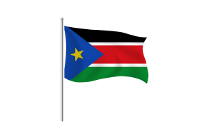 South Sudan Flag Clipart flag