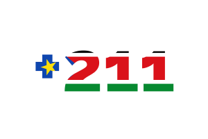 South Sudan Calling Code flag