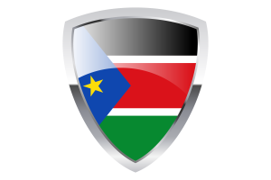 South Sudan Shield Flag flag