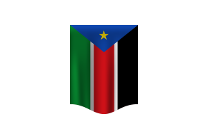 South Sudan Flag Banner flag