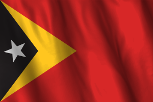 National Flag of Timor-Leste flag