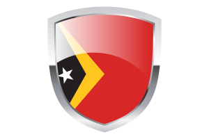 National Flag of Timor-Leste Clipart flag