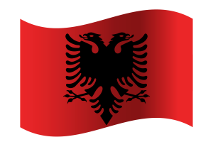 Republic of Albania flag