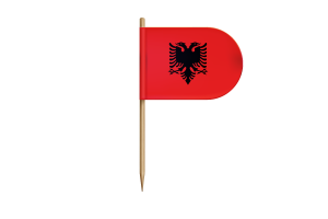 Albania Flag for Desk, Table flag