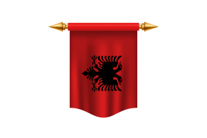 Albania Flag Royal Banner flag