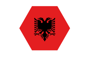 Albania Flag Vector Free | SVG and PNG flag