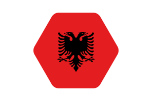Albania Flag Vector Illustration flag