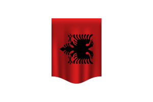 Albania Flag Banner flag