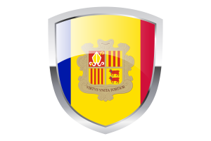 National Flag of Andorra Clipart flag