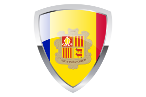 Andorra Shield Flag flag