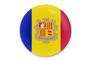 Andorra Flag Vector Art flag