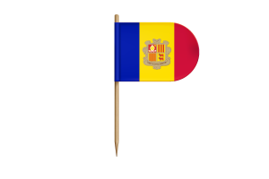 Andorra Flag for Desk, Table flag