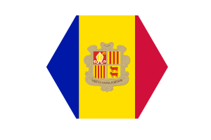 Andorra Flag Vector Free | SVG and PNG flag