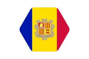 Andorra Flag Vector Illustration flag
