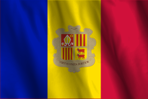 National Flag of Andorra flag