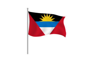 Antigua and Barbuda Flag Clipart flag
