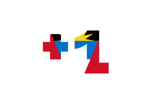 Antigua and Barbuda Calling Code flag