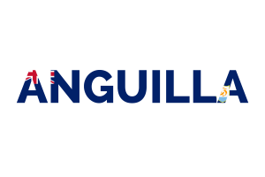 Anguilla Text Art flag