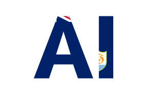 Anguilla Country Code flag