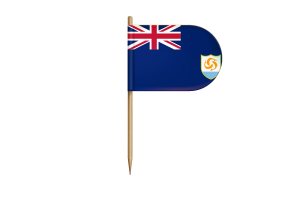 Anguilla Flag for Desk, Table flag